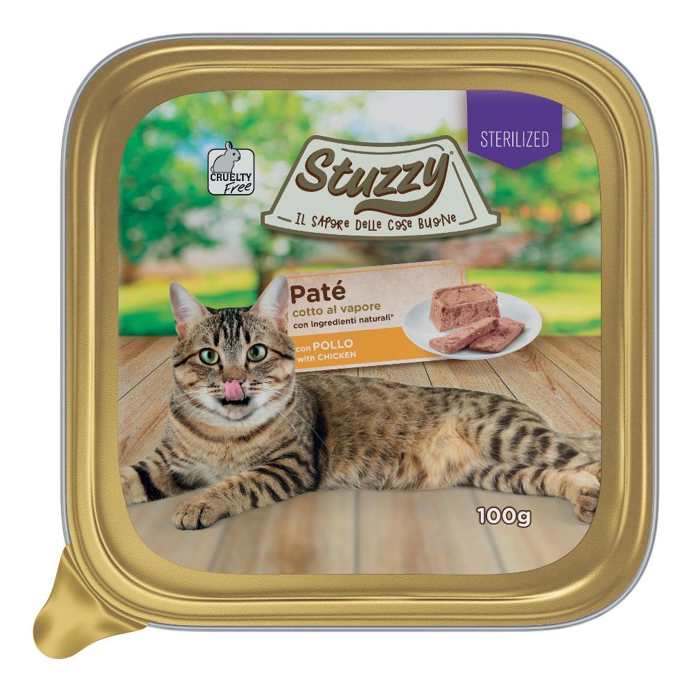 Mr stuzzy cat sterilized pollo 100 g — confronto prezzi