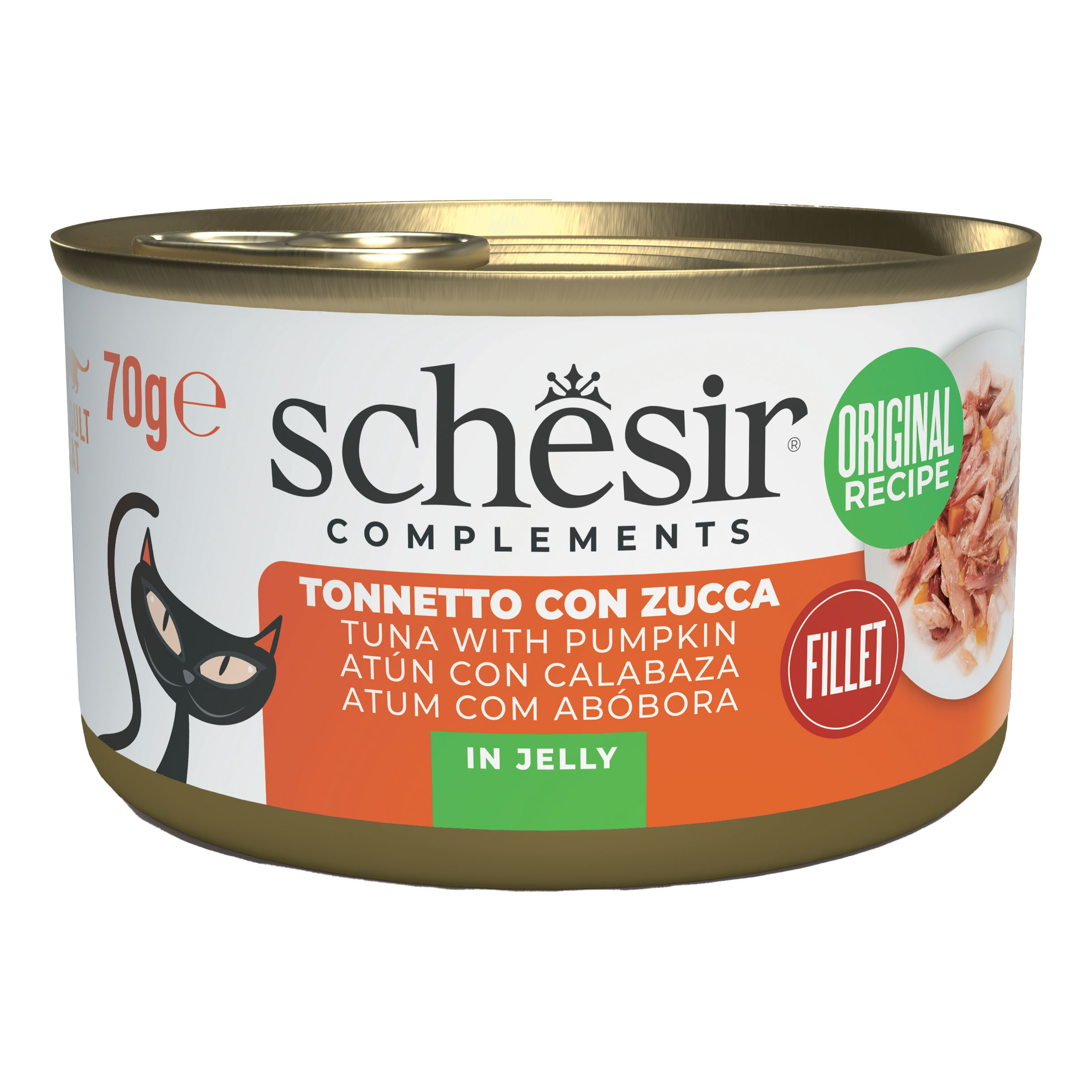 Schesir cat tonnetto con zucca lattina 70 g — confronto prezzi