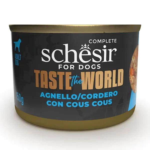Schesir Cane Taste World Agnello Cous Cous Cibo Umido Lattina Da 150 G