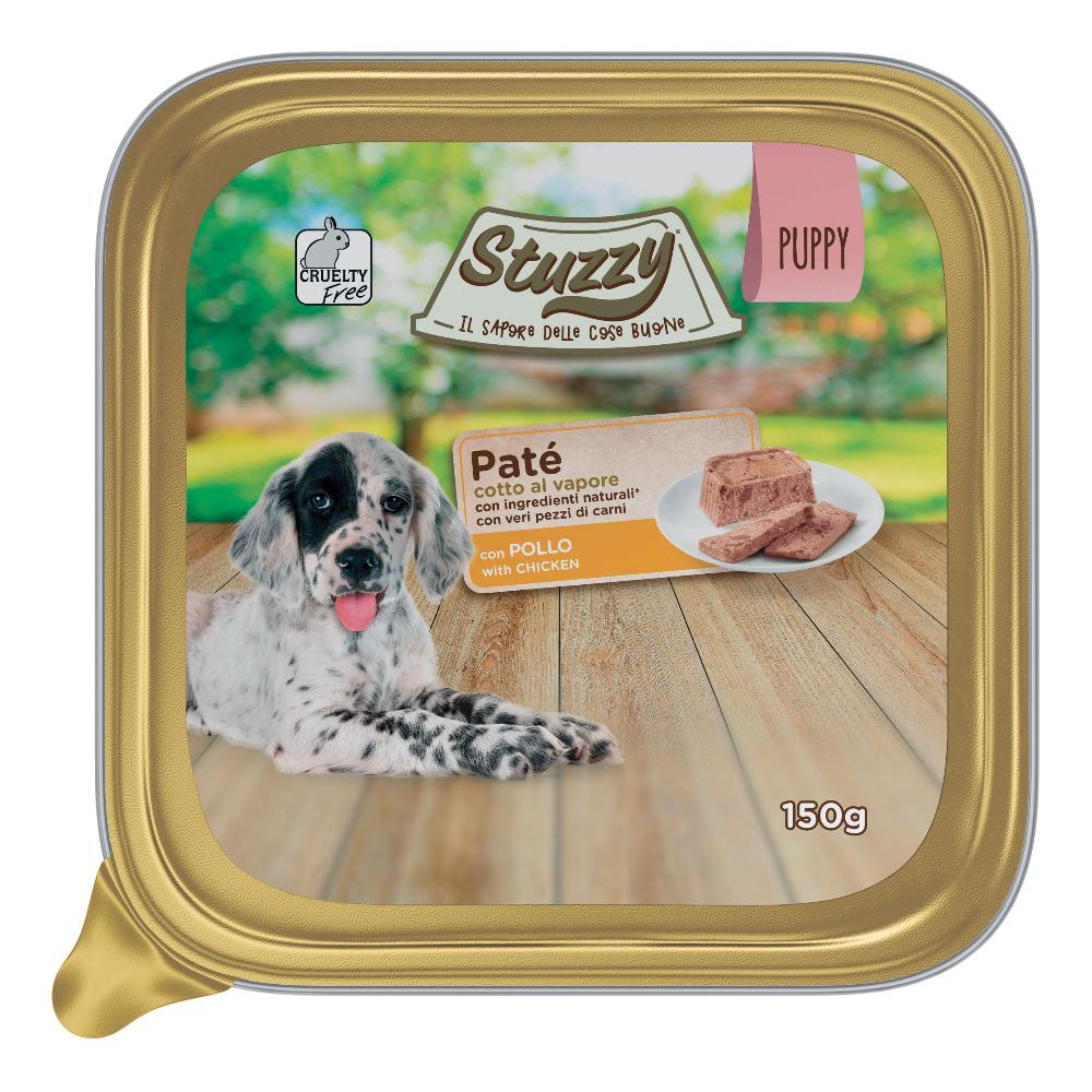 STUZZY CANE PATE' PUPPY POLLO 150GR (vaschetta) — confronto prezzi