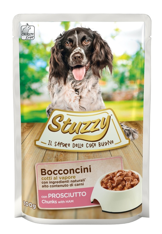 Stuzzy Cane Bocconcini Busta Adulto Prosciutto 100 Gr Temporaneamente Mancante Dall'Azienda Produttrice
