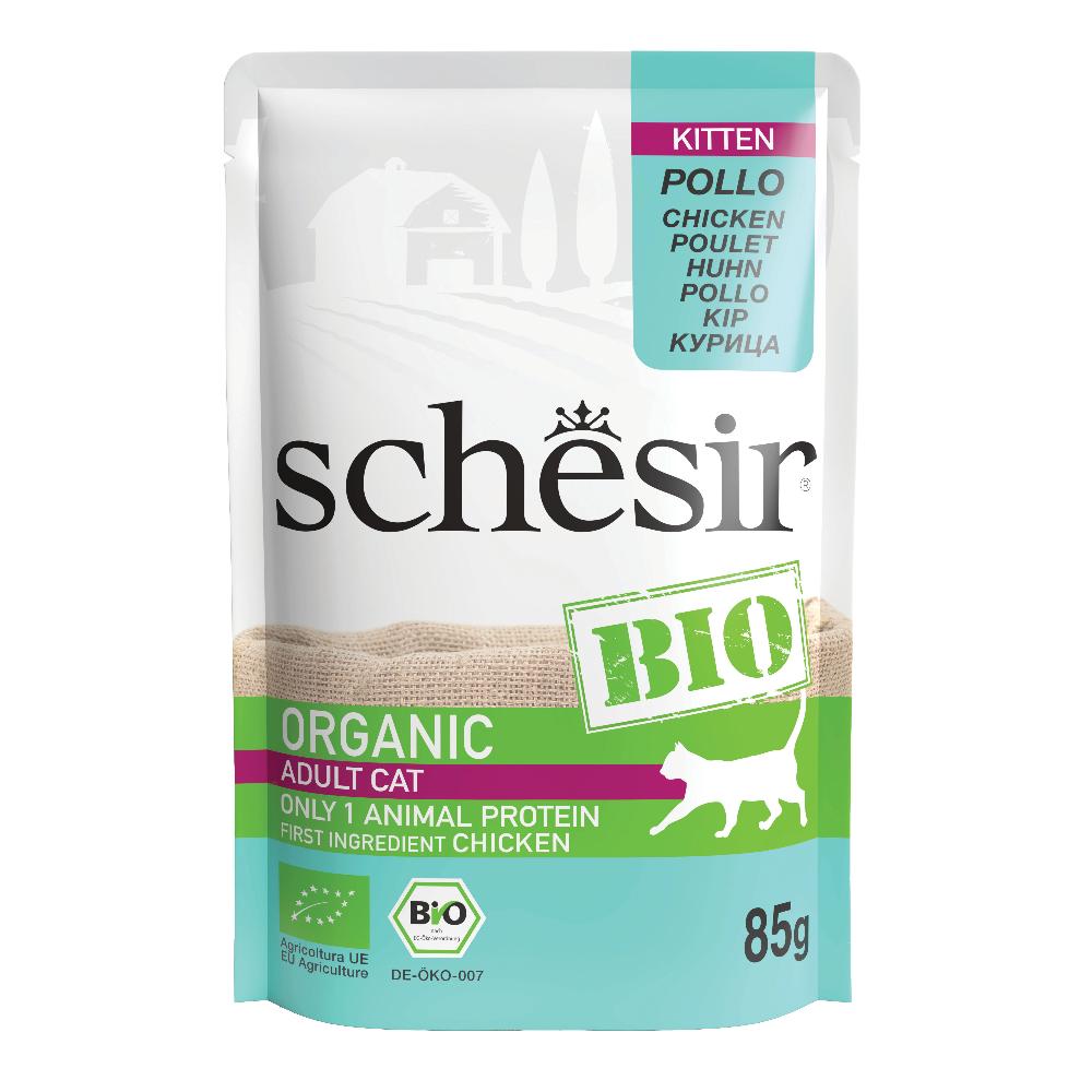 SCHESIR BIO GATTO KITTEN POLLO 85GR (bustina) — confronto prezzi