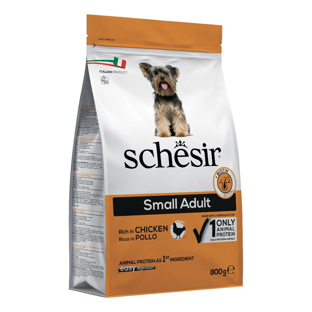 Schesir Cane Maintenance Adulto Small Pollo 800 Gr