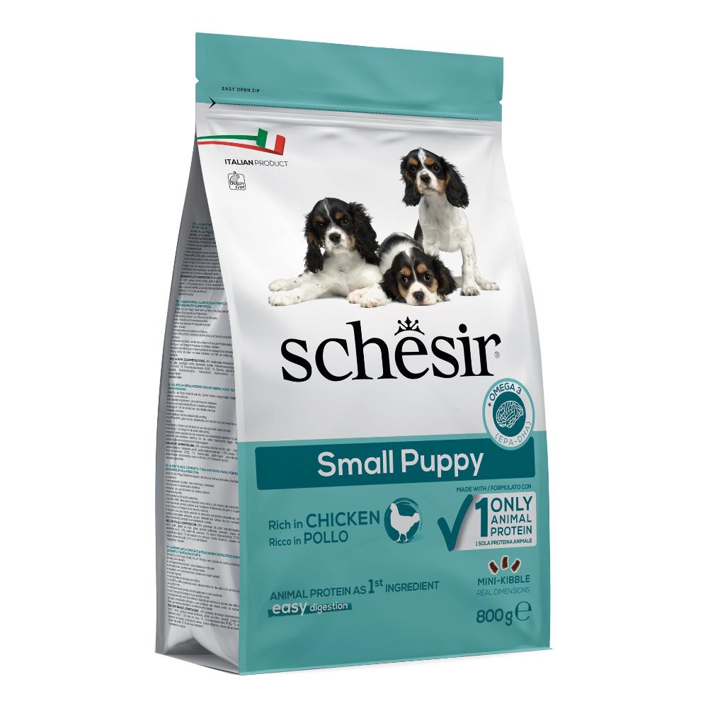SCHESIR DOG PUPPY POLLO S 800G