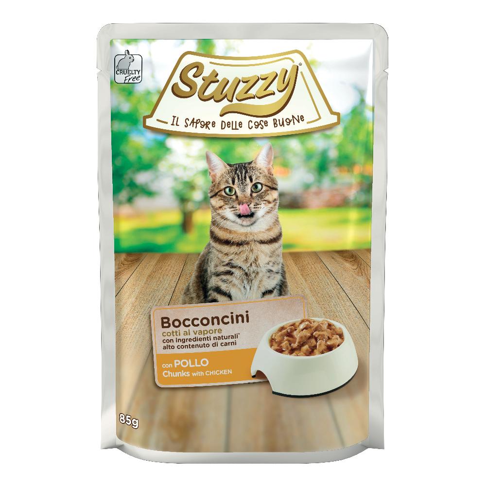 Stuzzy Gatto Bocconcini Busta Adulto Pollo 85 Gr