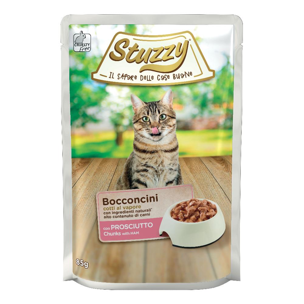 Stuzzy Gatto Bocconcini Busta Adulto Prosciutto 85 Gr