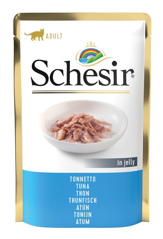 Schesir Gatto Busta In Jelly Adulto Tonnetto 85 Gr