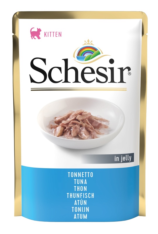 Schesir Gatto Busta In Jelly Kitten Tonnetto 85 Gr