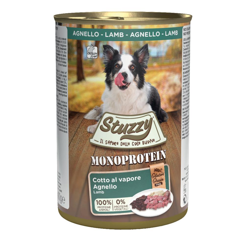 STUZZY CANE MONOPROTEICO ADULT AGNELLO 400GR (lattina)