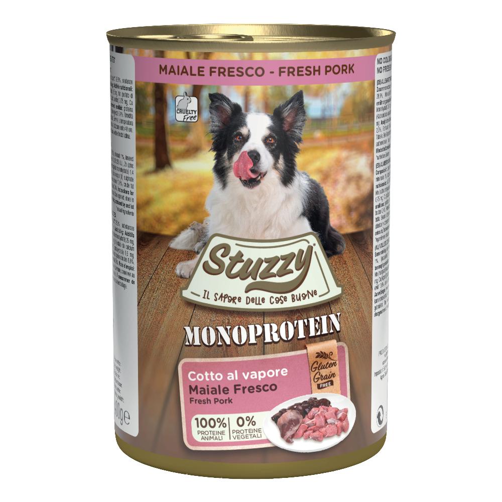 Stuzzy dog monoprotein maiale fresco 400 g