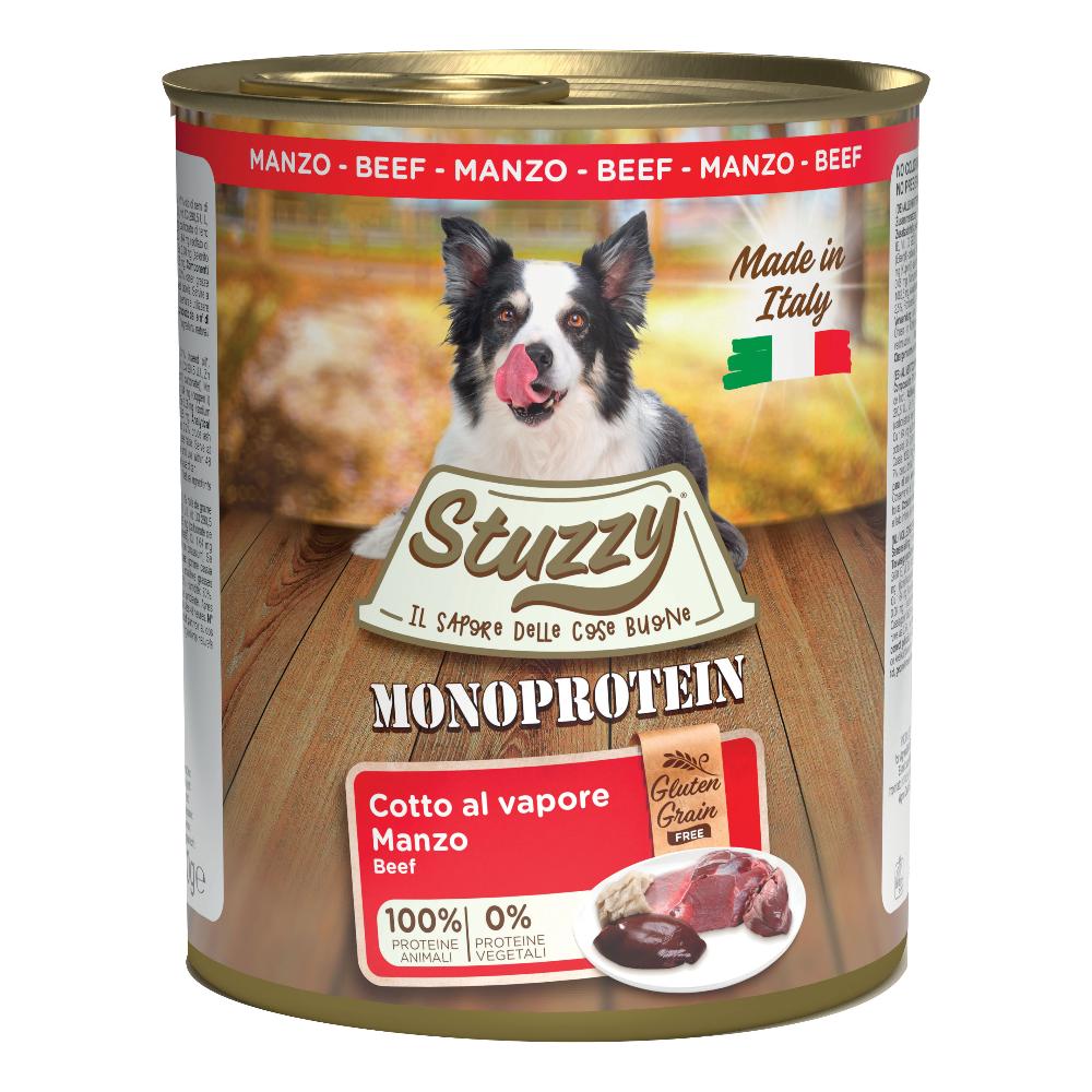 STUZZY CANE MONOPROTEICO MANZO 800GR (lattina) — confronto prezzi