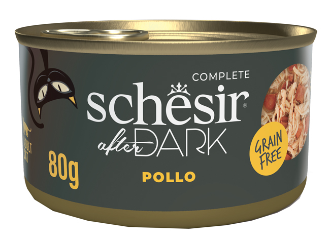 Schesir cat after dark pollo 80 g