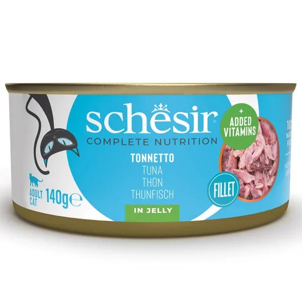 Schesir Gatto Lattina In Jelly Adulto Tonnetto 140 Gr