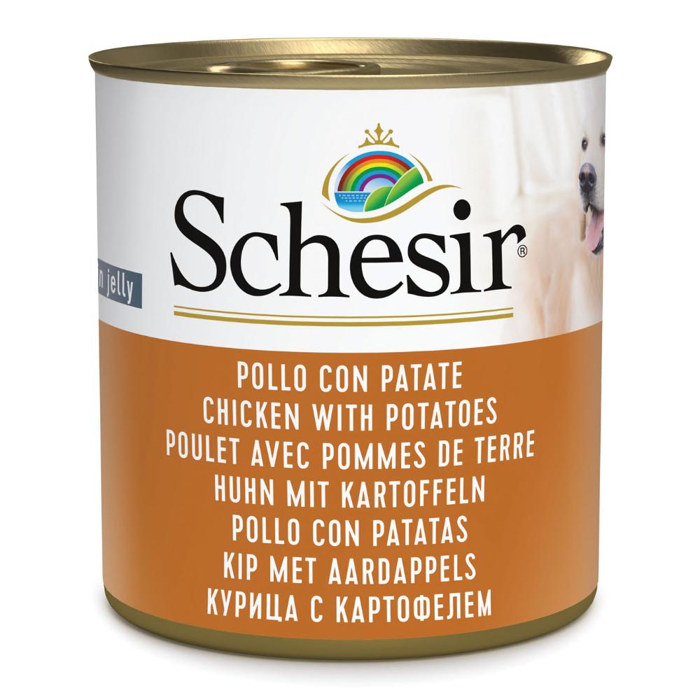 Schesir Cane Lattina In Jelly Adulto Pollo &amp; Patate 285 Gr — confronto prezzi