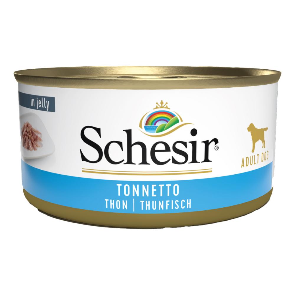 Schesir Cane Lattina In Jelly Adulto Tonnetto 150 Gr
