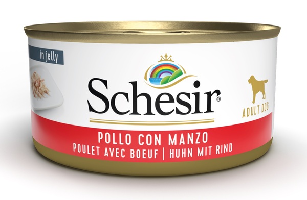 Schesir pollo con manzo 150 g — confronto prezzi