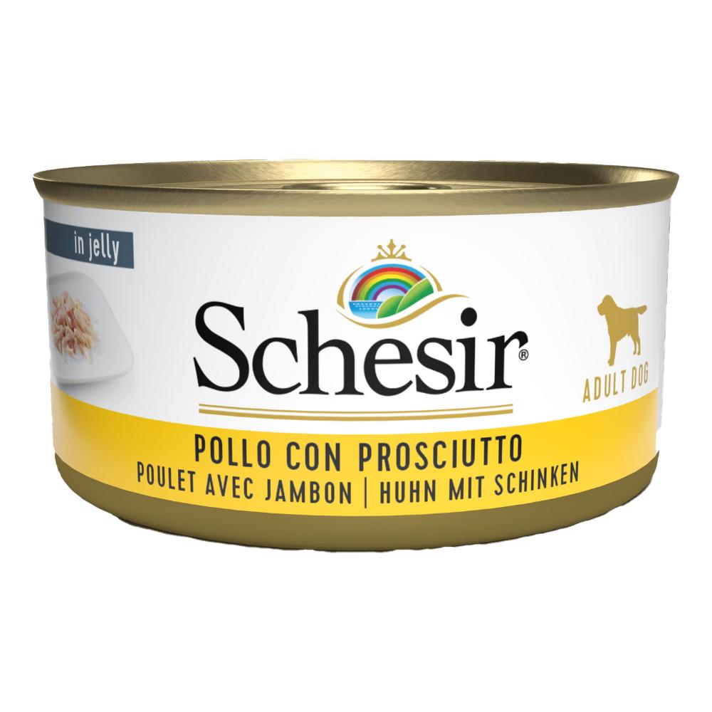 SCHESIR CANE JELLY POLLO PROSCIUTTO 150GR (lattina)