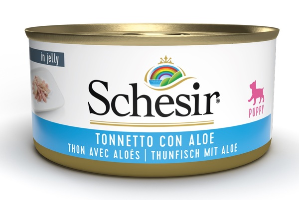 Schesir Cane Lattina In Jelly Puppy Tonnetto & Aloe 150 Gr — confronto prezzi