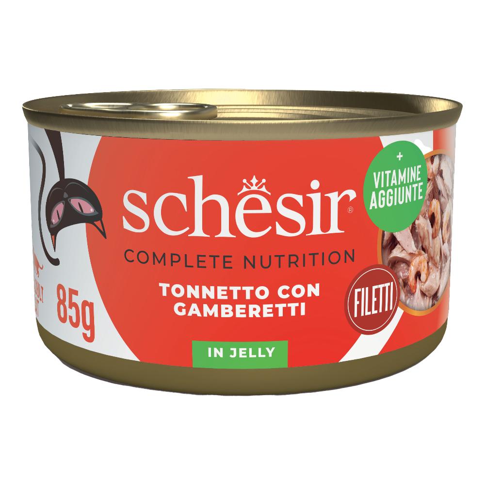 SCHESIR GATTO JELLY TONNETTO GAMBERETTI 85GR (lattina)