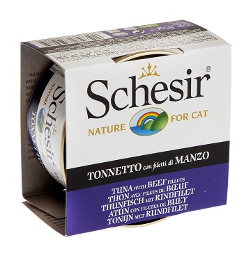 SCHESIR GATTO JELLY TONNETTO MANZO 85GR (lattina)