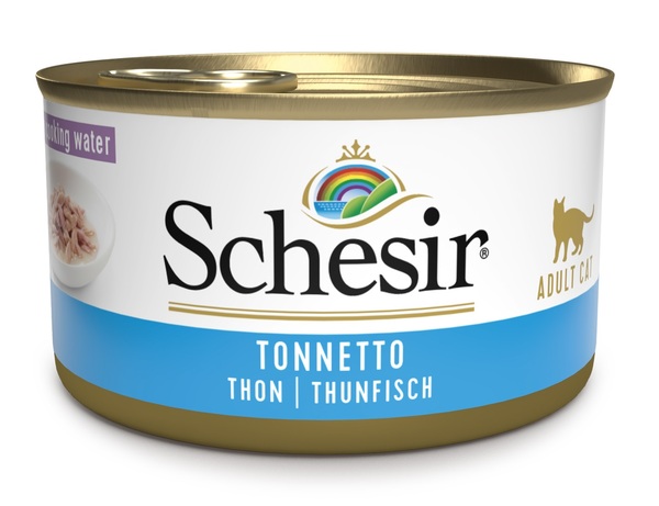 Schesir Gatto Lattina In Acqua Di Cottura Adulto Tonnetto 85 Gr