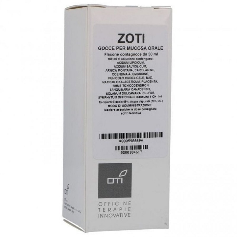 Zoti Rimedio Omeopatico Gocce Orali 50ml