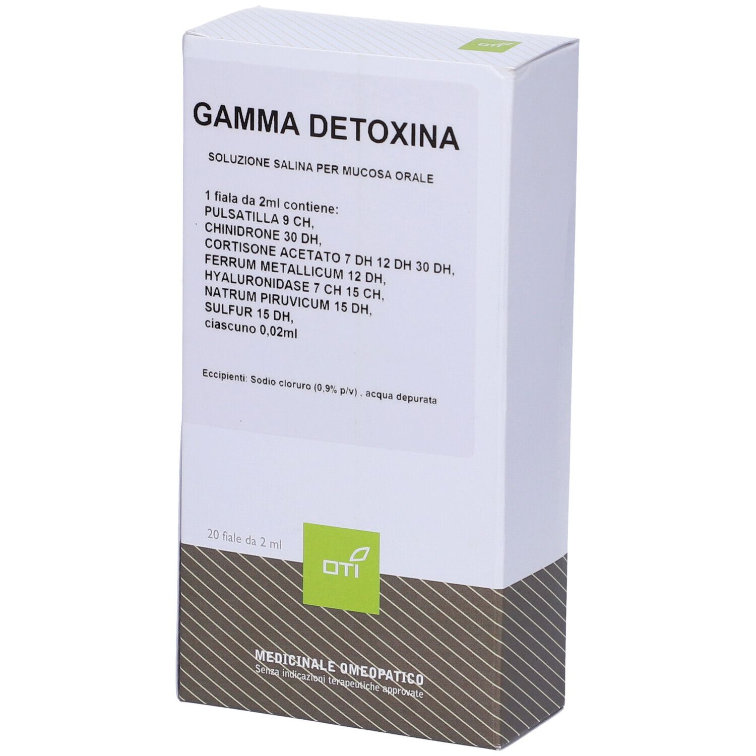 Gamma Detoxina 20 fiale fisiologiche 2 ml