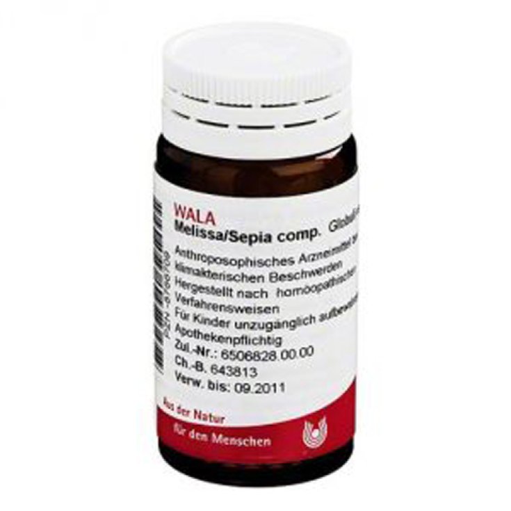 Wala Melissa Sepia Compositum - Medicinale omeopatico in globuli melissa sepia, 20 g