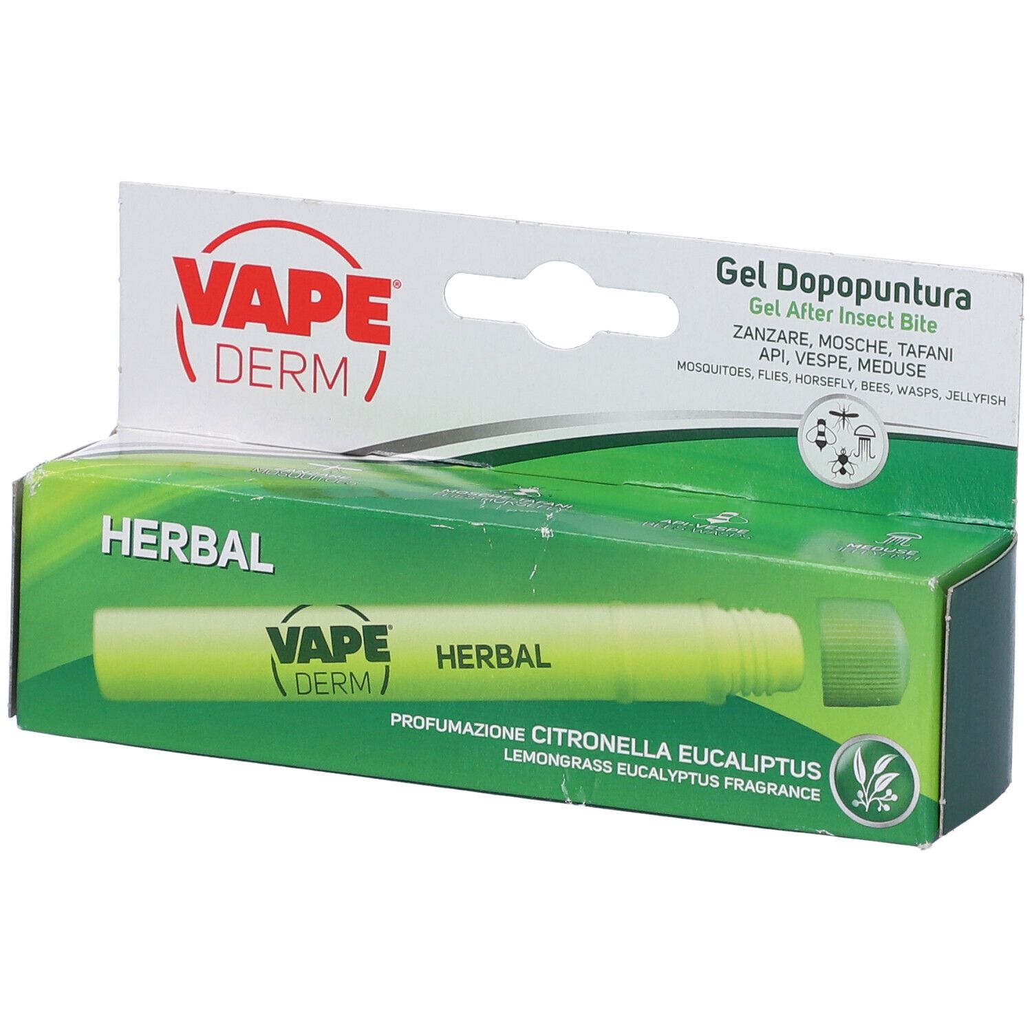 Vape Derm Herbal D/P Penna10Ml 10 ml Gel