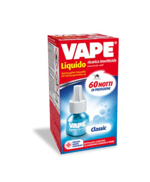 Vape Ricarica Liquida Classic 60 Notti Insetticida 1 Pezzo