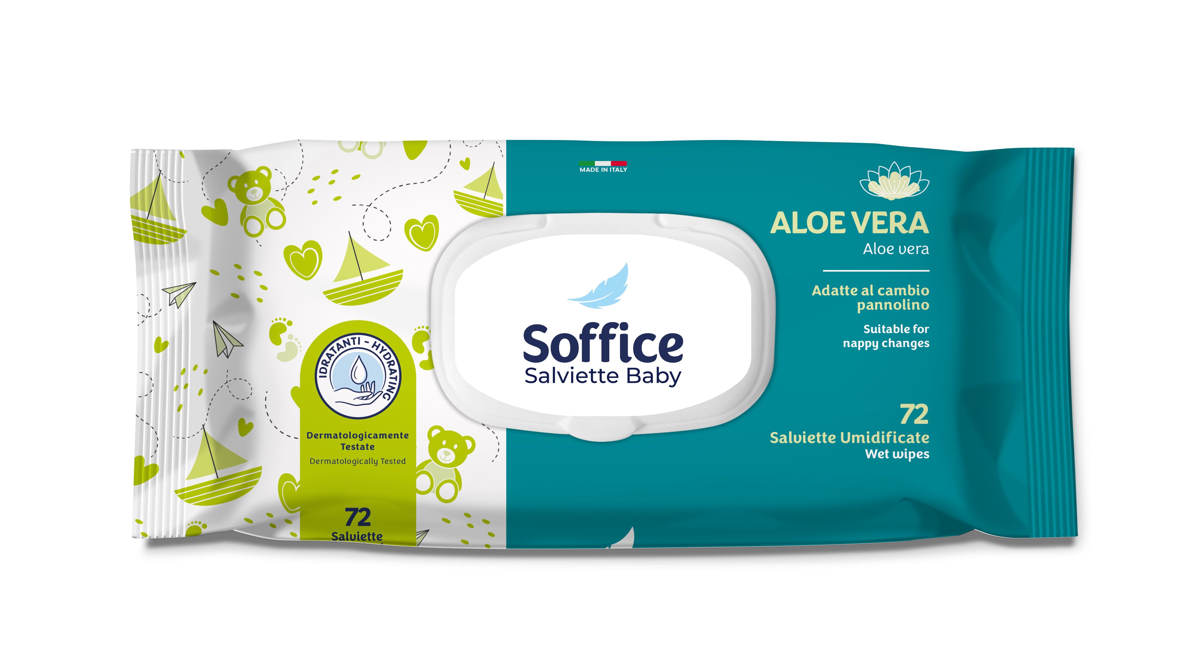 SOFFICE SALVIETTA BABY ALOE72P