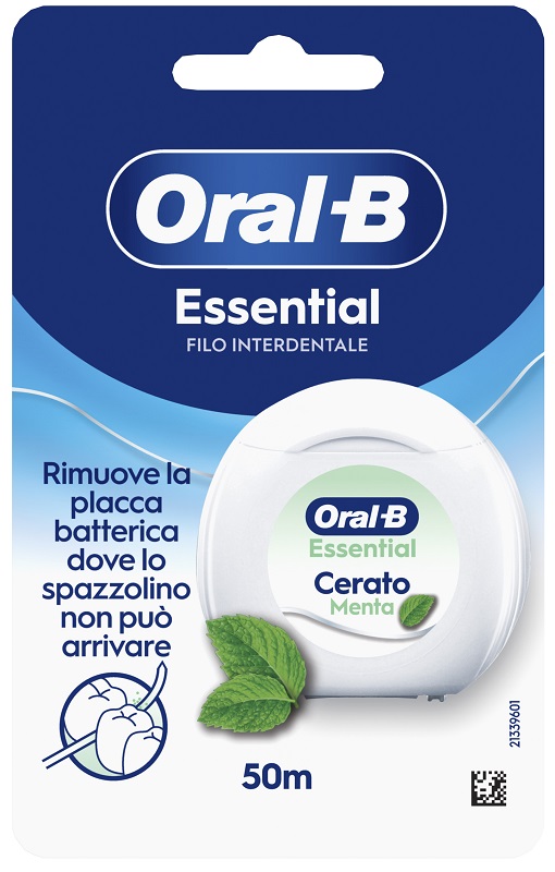 Oral-B Man Filo Interdentale Cerato Menta 50 Metri