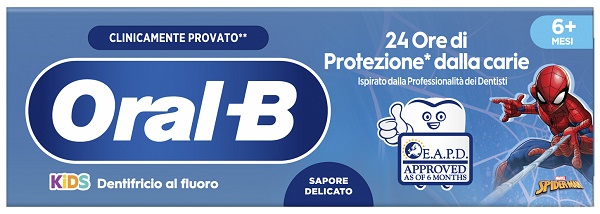 Oralb dentifricio kids spiderman 60 ml
