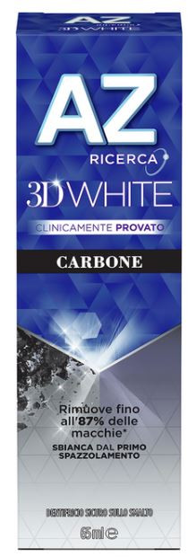 AZ DENTIFRICIO 3D WHITE CON CARBONE