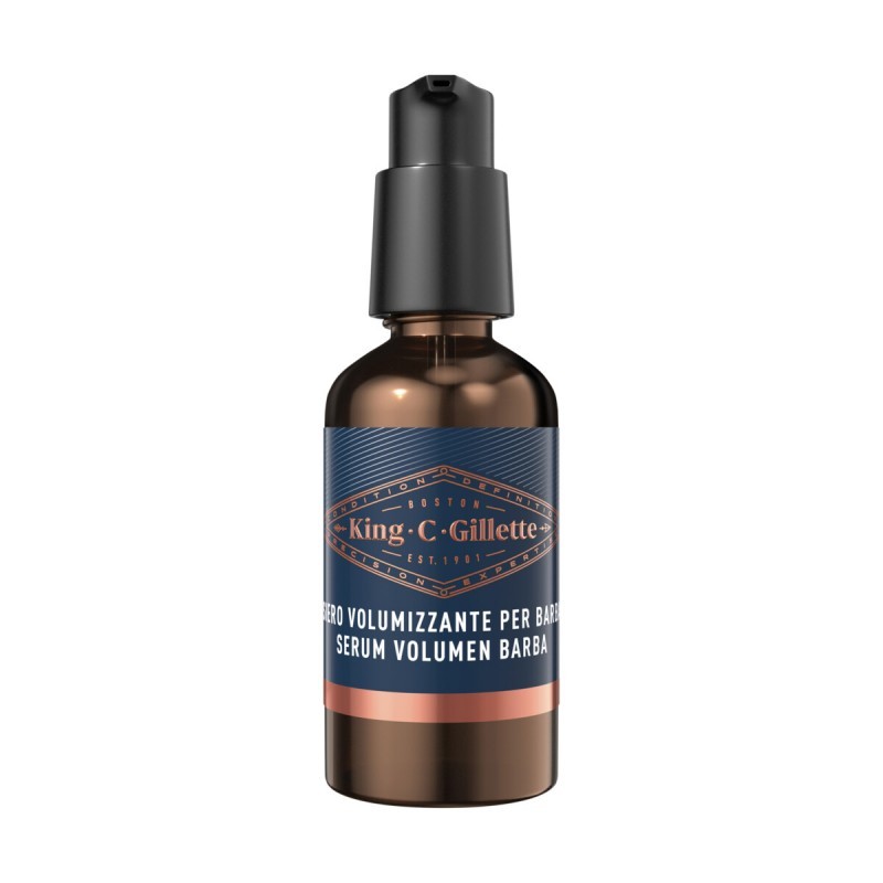 King C. Gillette Siero Per Barba Volumizzante 50ml