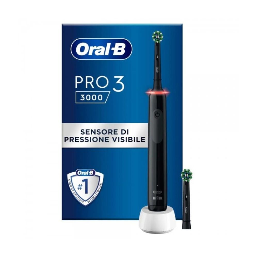 Oral-B PRO 3 3000 Nero Spazzolino Elettrico Ricaricabile CrossAction