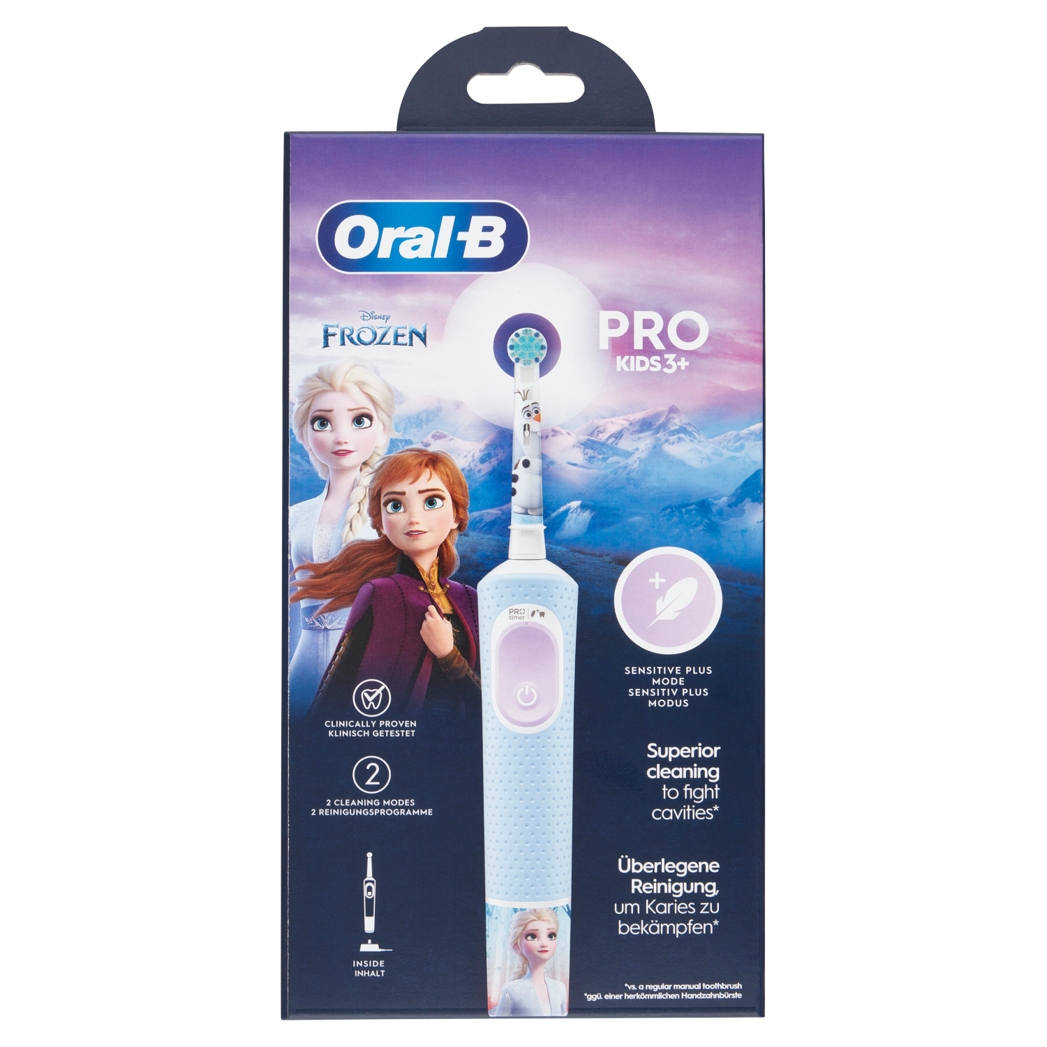 ORAL B SPAZZOLINO ELETTRICO VITAL PRO FROZEN