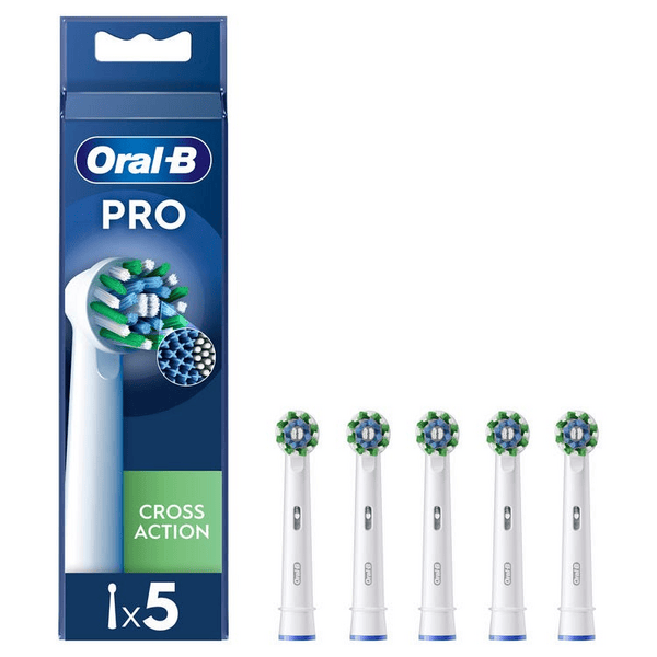 Oral-B Pro Cross Action Testine Di Ricambio 5 Pezzi