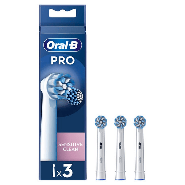 Oral-B Pro Sensitive Clean Testine Di Ricambio 3 Pezzi