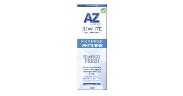 Az 3d white dentifricio illuminante bianco splendente 50 ml — confronto prezzi