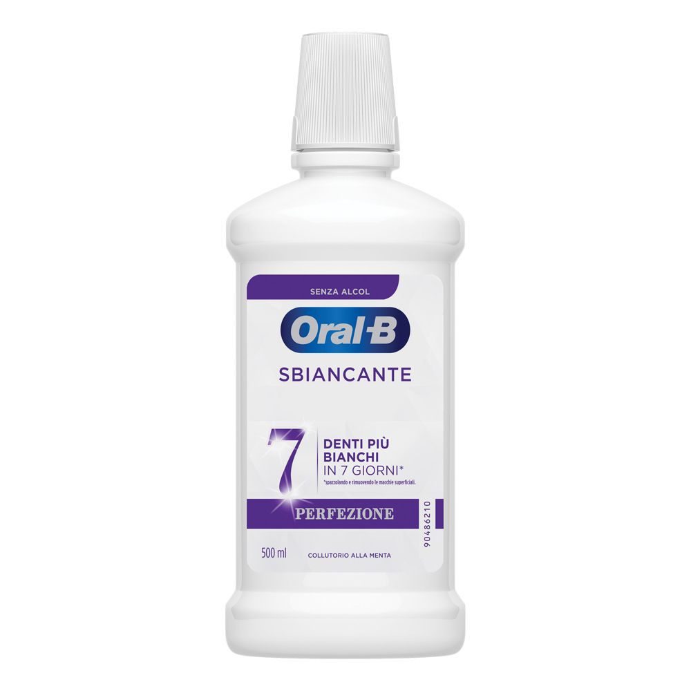Collutorio 3D White 500ml per Sbiancamento Dentale Visibile