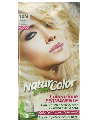Renee Blanche - Natur Green Color - tintura per capelli N. 10N Biondo Chiarissimo Extra