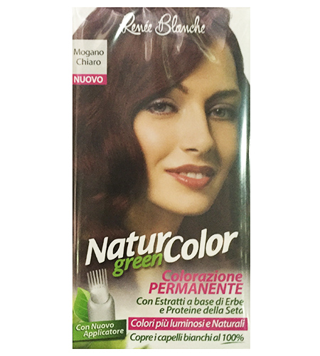 Renee Blanche - Natur Green Color - tintura per capelli mogano chiaro