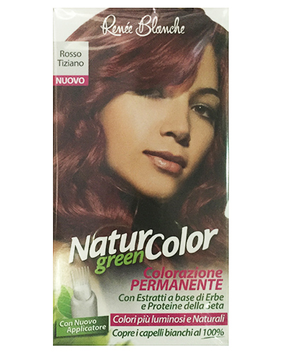 Renee Blanche - Natur Green Color - tintura per capelli Rosso Tiziano