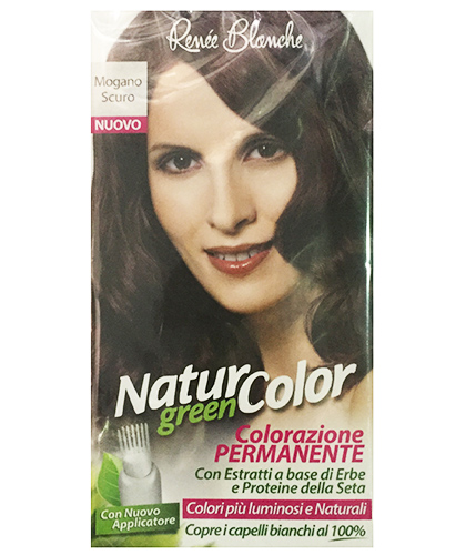 Renee Blanche - Natur Green Color - tintura per capelli Mogano Scuro