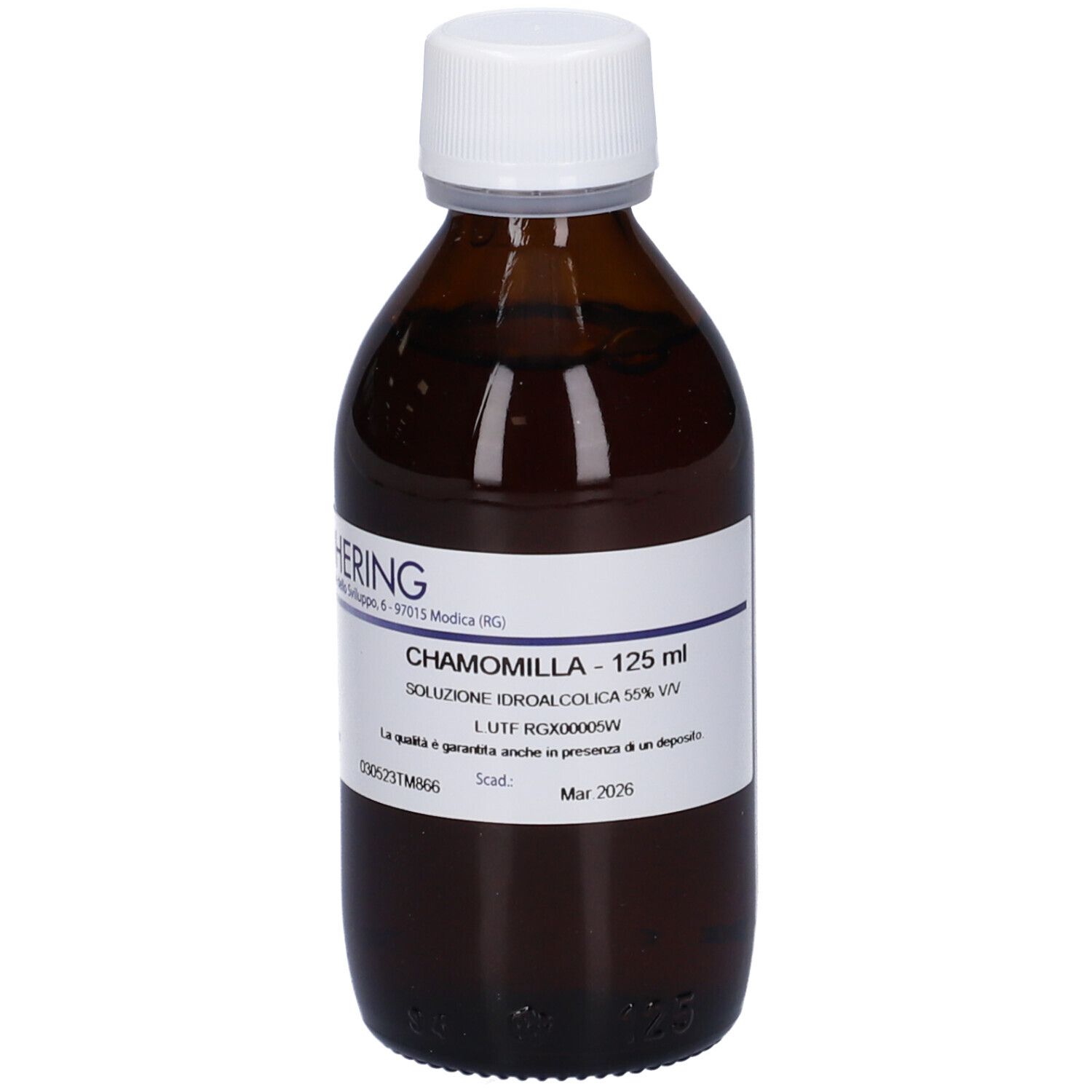 HERING Chamomilla Vulgaris Tintura Madre 125 ml Gocce orali