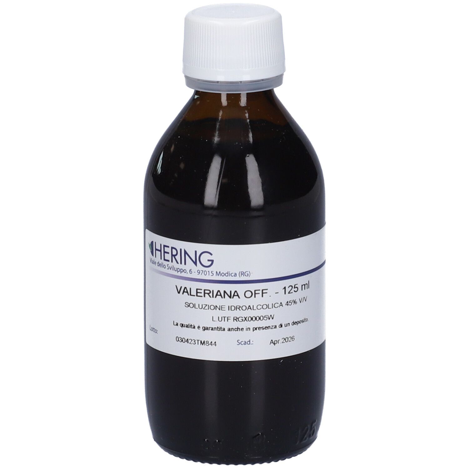 Hering Valeriana Officinalis 125 Ml Tintura Madre ml Soluzione orale — confronto prezzi