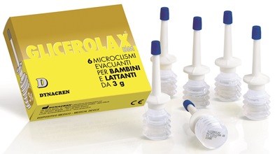 Glicerolax Bambini E Lattanti Microclismi Evacuanti 6 Pezzi X 3 G Contiene Amido Di Riso 6x3 g Clistere