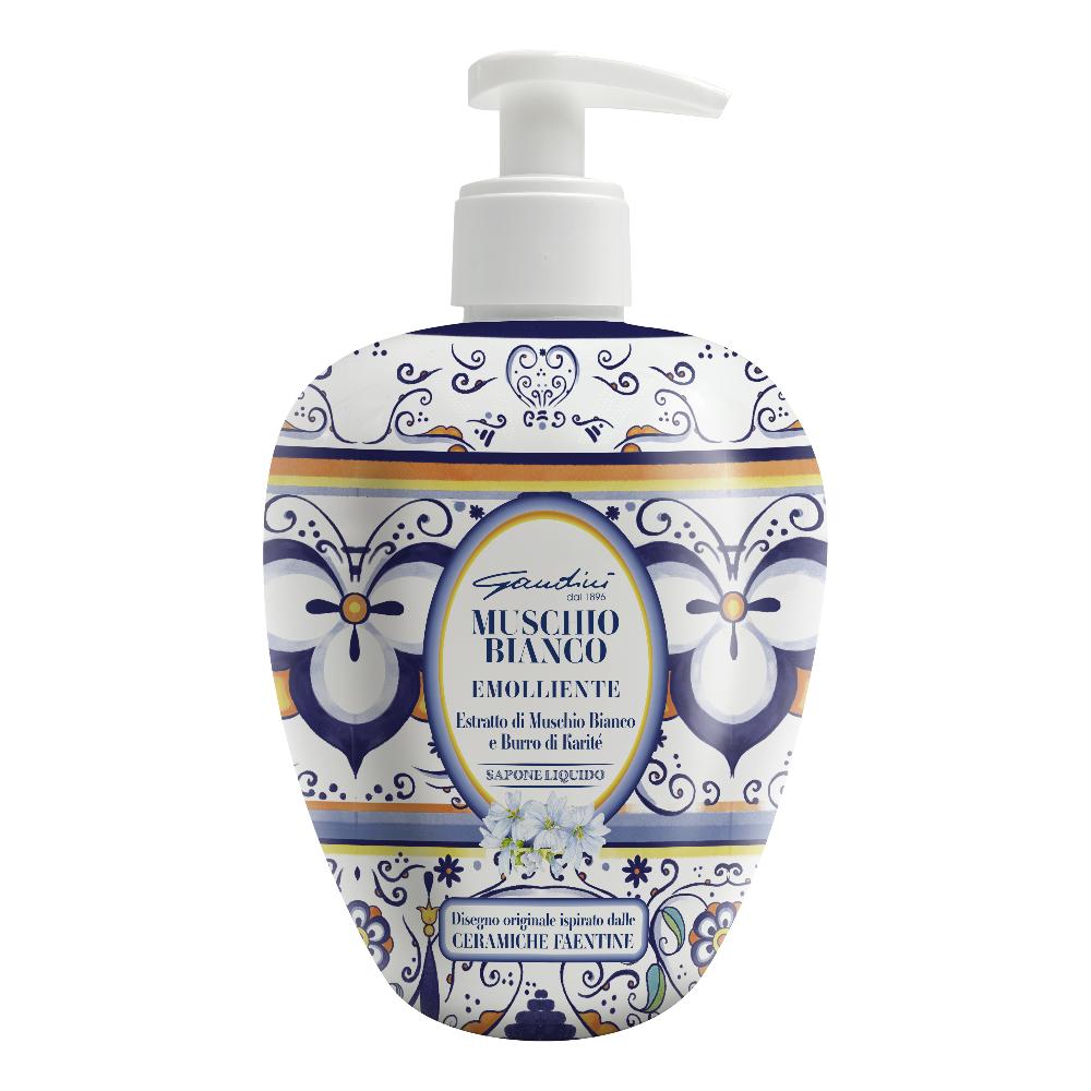 Gandini Muschio Bianco Sapone Liquido 500 ml