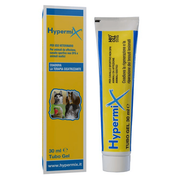 Hypermix Gel Idratante Lenitivo Per Animali Da Affezione Cavalli E Animali Esotici 30ml